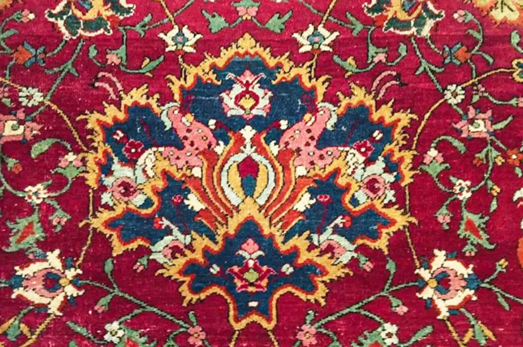 فرش شاه عباسی: ترکیب هنر باستانی و طراحی ایرانی