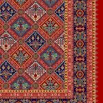 فرش سنتی کد 729 لاکی – 700 شانه