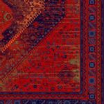 فرش سنتی کد 718: لاکی 700 شانه