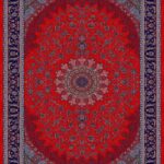 فرش سنتی کد 711_ لاکی 700 شانه