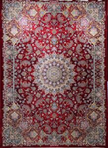فرش ماشینی سنتی طرح 208   – 1500 شانه