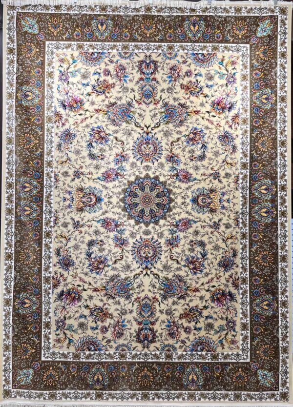 فرش ماشینی سنتی طرح 208 – 1500 شانه