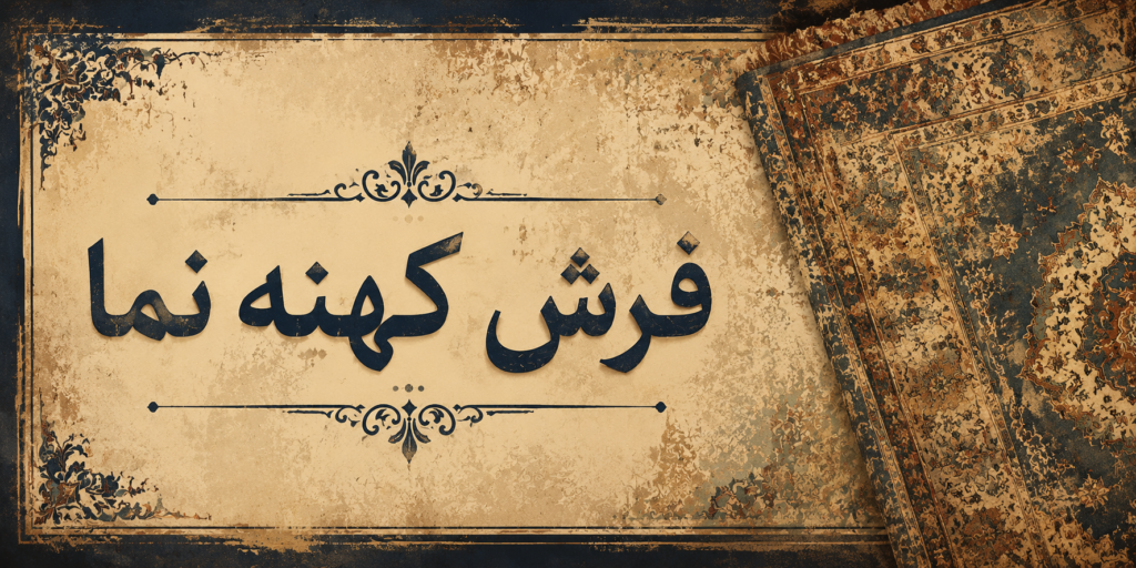 فرش کهنه نما