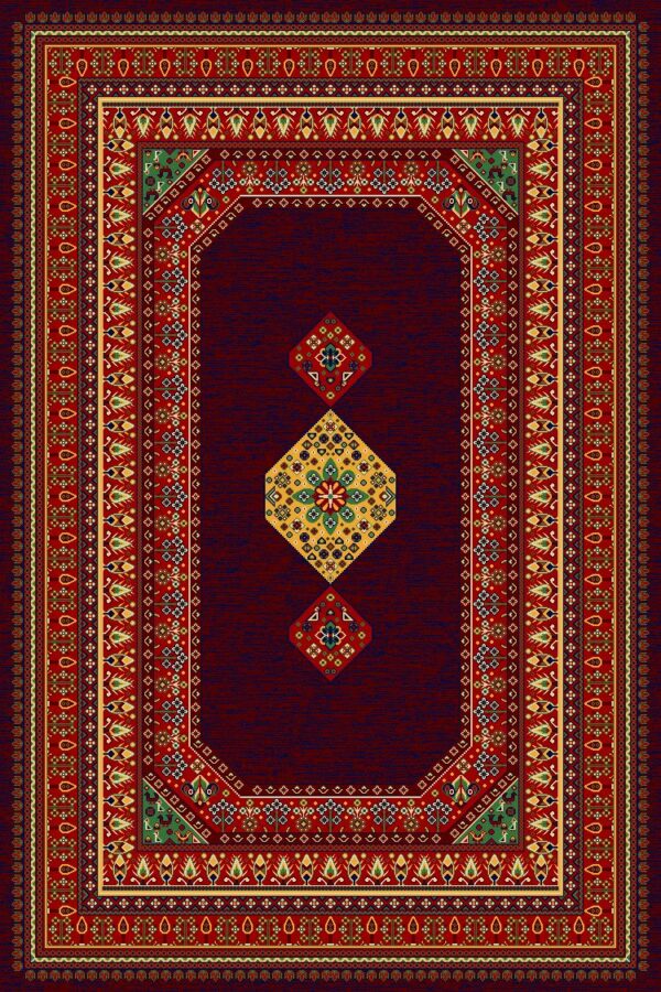فرش سنتی کد 731 لاکی – 700 شانه