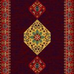 فرش سنتی کد 731 لاکی – 700 شانه